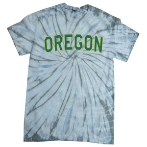 Oregon Classic Text Tie-Dye T-Shirt