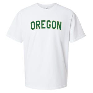 Oregon Classic Text Sueded Cloud Jersey T-Shirt