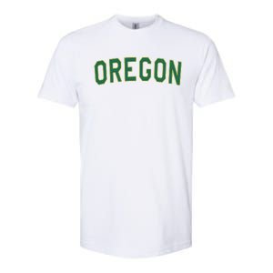 Oregon Classic Text Softstyle CVC T-Shirt