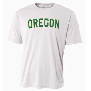 Oregon Classic Text Cooling Performance Crew T-Shirt