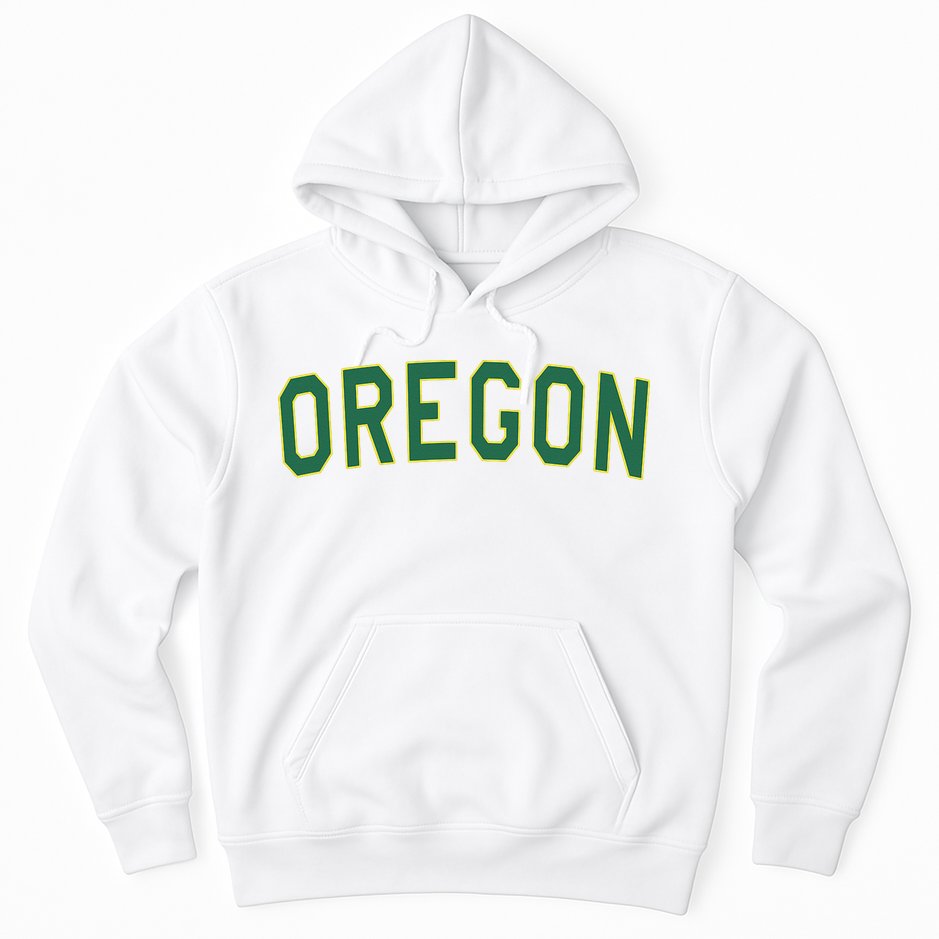 Oregon Classic Text Hoodie