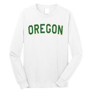 Oregon Classic Text Long Sleeve Shirt