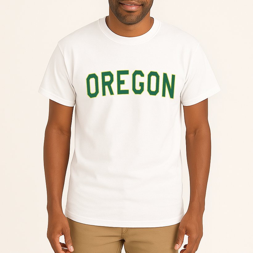 Oregon Classic Text Tall T-Shirt