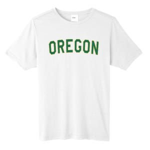 Oregon Classic Text Tall Fusion ChromaSoft Performance T-Shirt