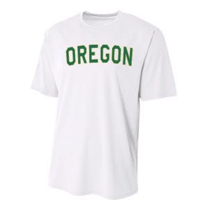 Oregon Classic Text Performance Sprint T-Shirt