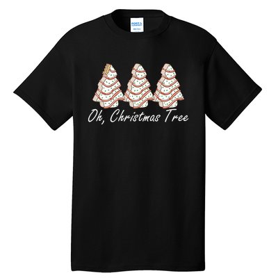 Oh Christmas Tree Merry And Bright Tall T-Shirt