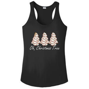 Oh Christmas Tree Merry And Bright Ladies PosiCharge Competitor Racerback Tank