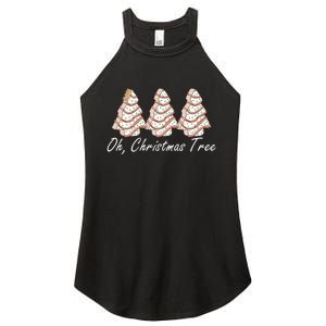 Oh Christmas Tree Merry And Bright Women's Perfect Tri Rocker Tank