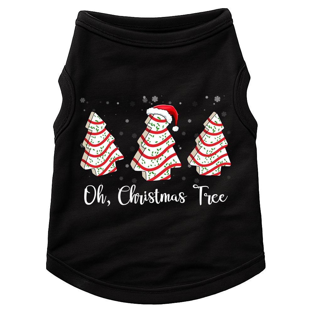 Oh Christmas Tree Cute Holiday Gift Doggie Tank