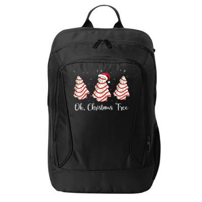 Oh Christmas Tree Cute Holiday Gift City Backpack