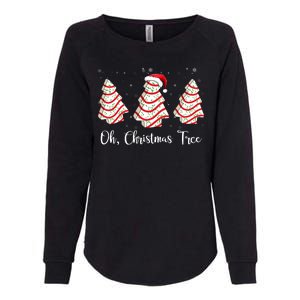 Oh Christmas Tree Cute Holiday Gift Womens California Wash Sweatshirt