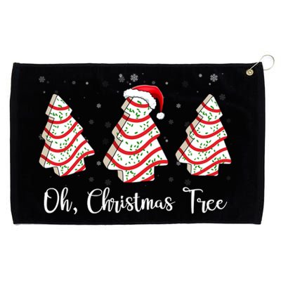 Oh Christmas Tree Cute Holiday Gift Grommeted Golf Towel