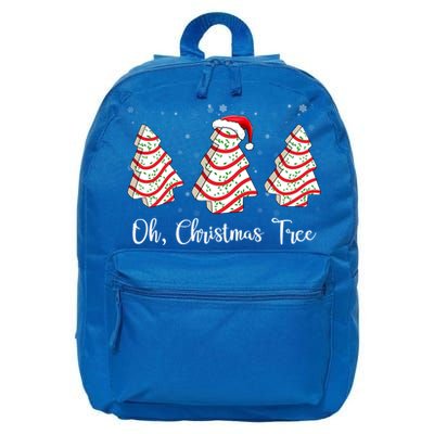 Oh Christmas Tree Cute Holiday Gift 16 in Basic Backpack