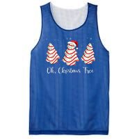 Oh Christmas Tree Cute Holiday Gift Mesh Reversible Basketball Jersey Tank