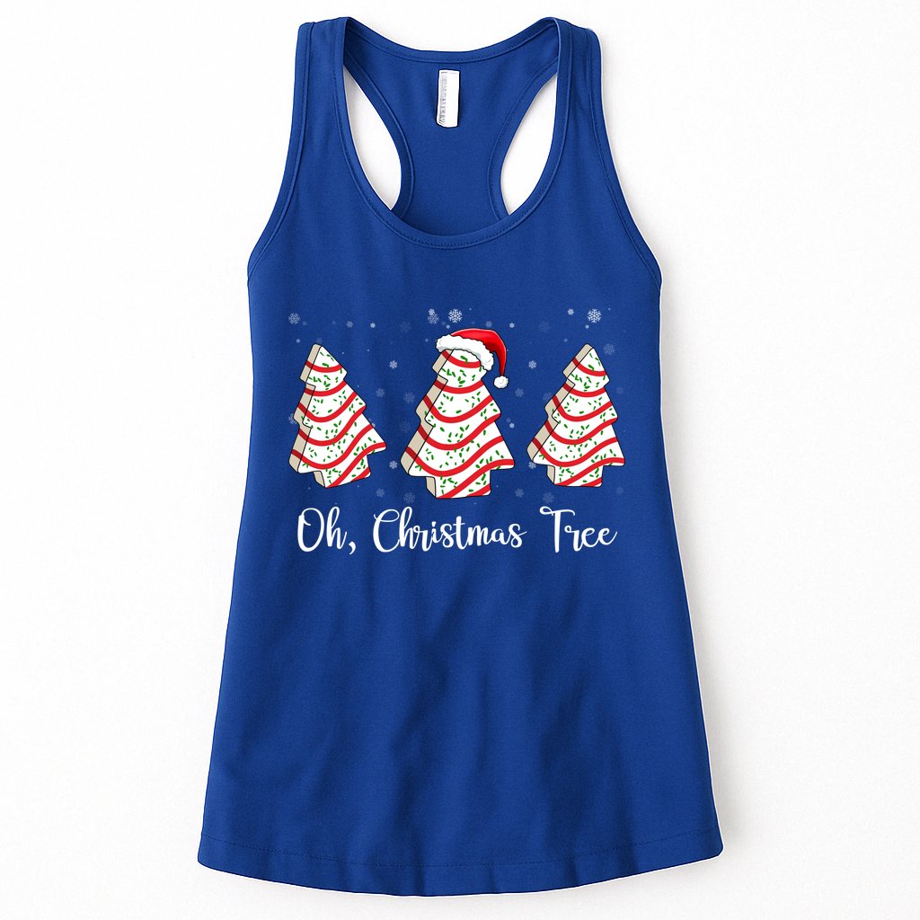 Oh Christmas Tree Cute Holiday Gift Womens Tank Top
