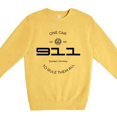 One Car To Rule Them All Legendary Sports Car Iconic Premium Crewneck Sweatshirt