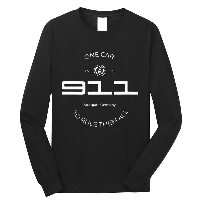 One Car To Rule Them All Legendary Sports Car Iconic Long Sleeve Shirt