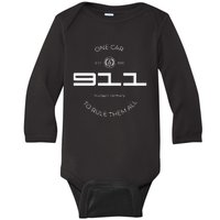 One Car To Rule Them All Legendary Sports Car Iconic Baby Long Sleeve Bodysuit