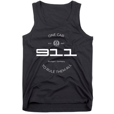 One Car To Rule Them All Legendary Sports Car Iconic Tank Top