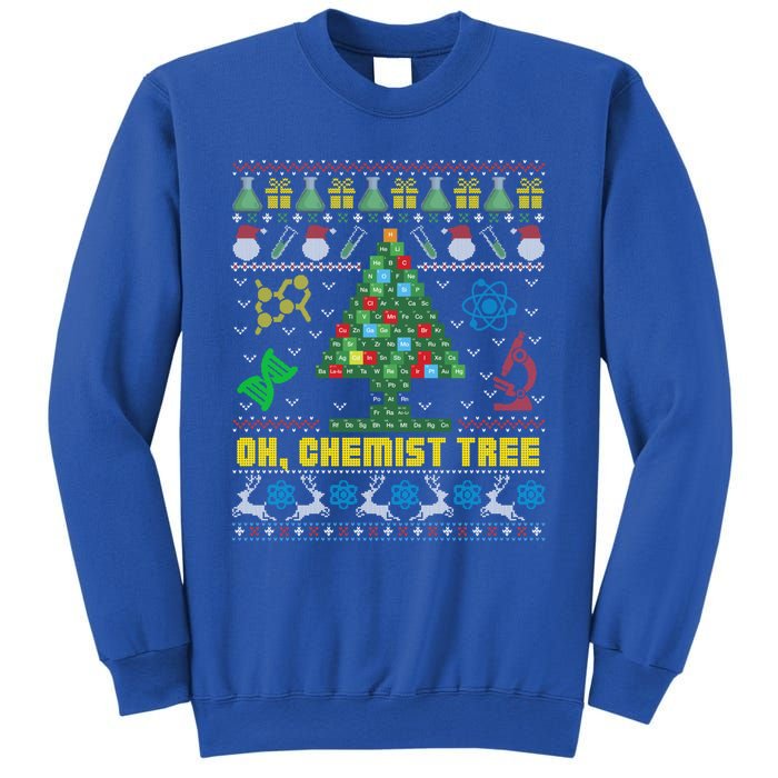 Oh Chemist Tree Chemistree Chemistry Ugly Christmas Sweater Meaningful Gift Sweatshirt