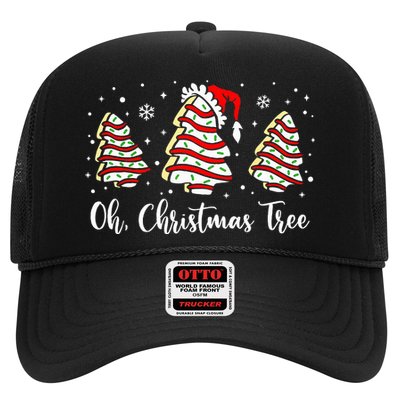 Oh Christmas Tree Cakes Debbie Funny Christmas Snack Cake  Trucker Hat