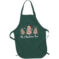 Oh Christmas Tree Cakes Debbie Funny Christmas Snack Cake  Apron