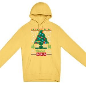 Oh Chemist Tree Merry Christmas Ugly Great Gift Great Gift Great Gift Premium Pullover Hoodie