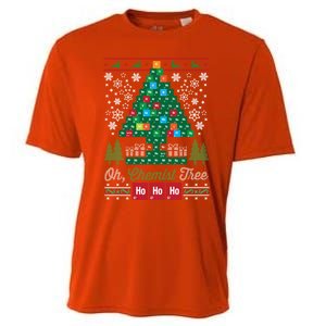 Oh Chemist Tree Merry Christmas Ugly Great Gift Great Gift Great Gift Cooling Performance Crew T-Shirt