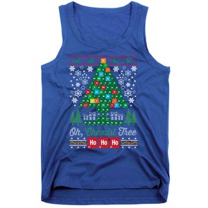 Oh Chemist Tree Merry Christmas Ugly Great Gift Great Gift Great Gift Tank Top