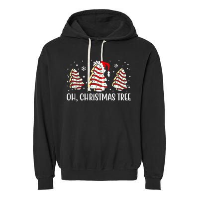 Oh Christmas Tree Cookie Festive Holiday Garment-Dyed Fleece Hoodie