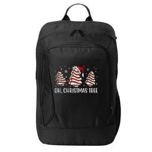 Oh Christmas Tree Cookie Festive Holiday City Backpack