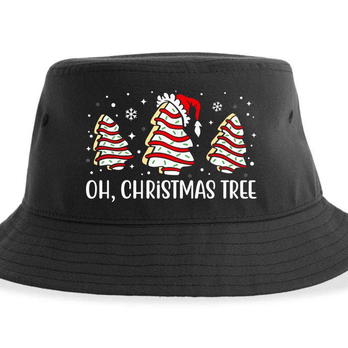 Oh Christmas Tree Cookie Festive Holiday Sustainable Bucket Hat