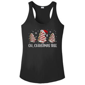 Oh Christmas Tree Cookie Festive Holiday Ladies PosiCharge Competitor Racerback Tank