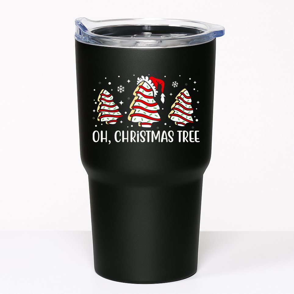 Oh Christmas Tree Cookie Festive Holiday Tumbler