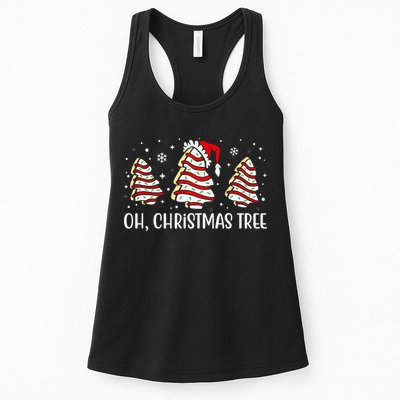 Oh Christmas Tree Cookie Festive Holiday Womens Tank Top