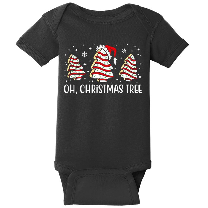 Oh Christmas Tree Cookie Festive Holiday Baby Bodysuit