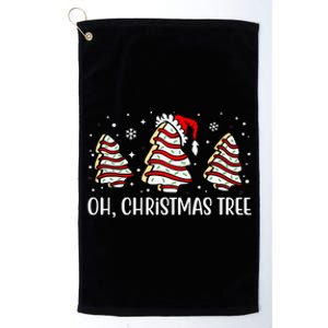 Oh Christmas Tree Cookie Festive Holiday Platinum Collection Golf Towel