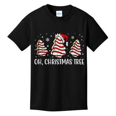 Oh Christmas Tree Cookie Festive Holiday Kids T-Shirt