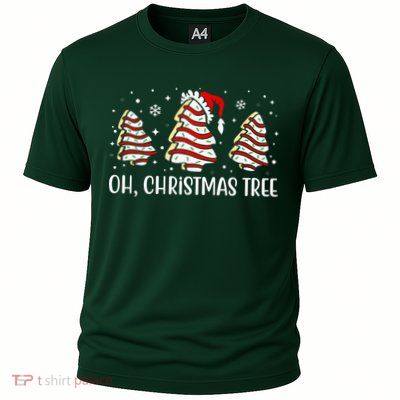 Oh Christmas Tree Cookie Festive Holiday Performance Shirt