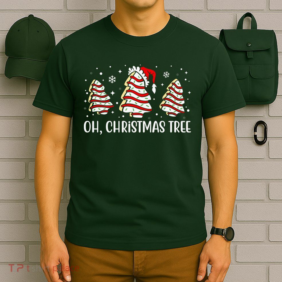 Oh Christmas Tree Cookie Festive Holiday T-Shirt