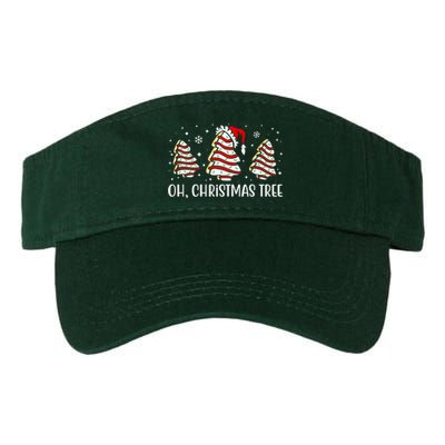 Oh Christmas Tree Cookie Festive Holiday Valucap Bio-Washed Visor