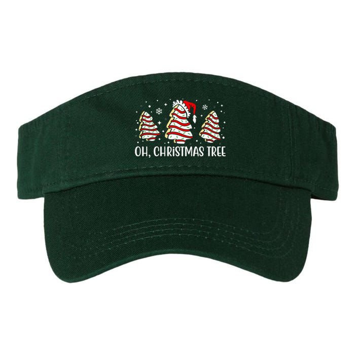 Oh Christmas Tree Cookie Festive Holiday Valucap Bio-Washed Visor