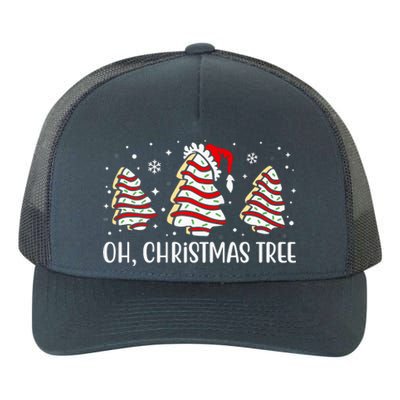 Oh Christmas Tree Cookie Festive Holiday Yupoong Adult 5-Panel Trucker Hat