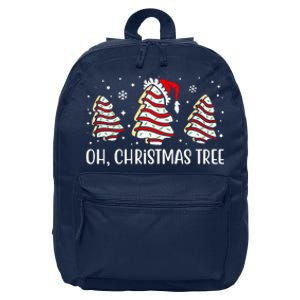 Oh Christmas Tree Cookie Festive Holiday 16 in Basic Backpack