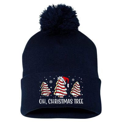 Oh Christmas Tree Cookie Festive Holiday Pom Pom 12in Knit Beanie