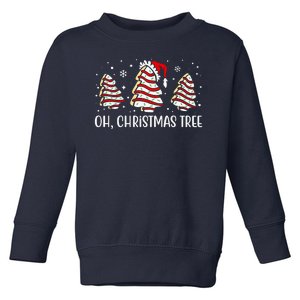 Oh Christmas Tree Cookie Festive Holiday Toddler Sweatshirt