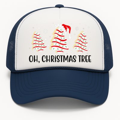 Oh Christmas Tree Cookie Festive Holiday Trucker Hat