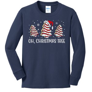 Oh Christmas Tree Cookie Festive Holiday Kids Long Sleeve Shirt