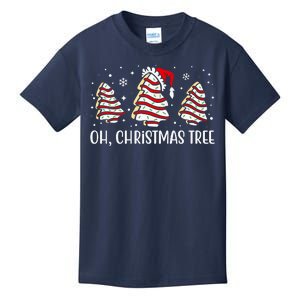 Oh Christmas Tree Cookie Festive Holiday Kids T-Shirt