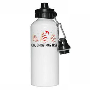 Oh Christmas Tree Cookie Festive Holiday Aluminum Water Bottle